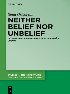 cover image of Neither Belief nor Unbelief